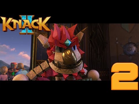 Knack 2 Walkthrough Gameplay Part 2 – PS4 108060fps – No Commentary