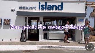 We check out The Island Restaurant in Gouves Crete