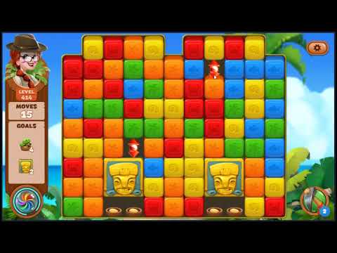 Lost Island Blast Adventure Level 414 - NO BOOSTERS 🏝️ | SKILLGAMING ✔️