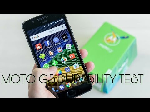 Moto G5 Durability Test | Scratch Test | Charger and Earphones Check |