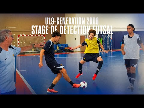La Génération 2008 Futsal en stage de Détection à Clairefontaine