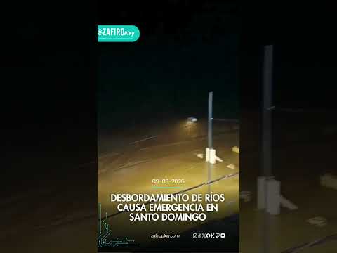Emergencia en Santo Domingo por desbordamiento de ríos
