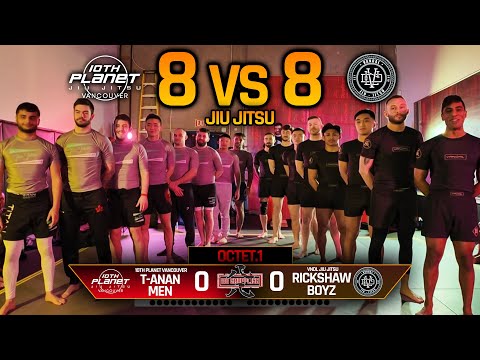 A Jiu Jitsu Match But there's EIGHT Blue/Purple Belts Per Team (Octet.1)