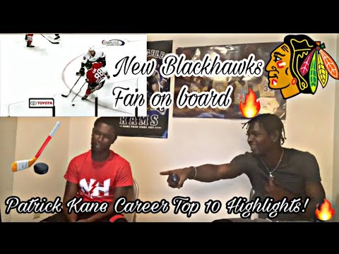 NEW BLACKHAWKS FAN REACTS TO PATRICK KANE FOR THE FIRST TIME! | CAREER TOP 10 HIGHLIGHTS REACTION