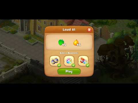 Gardenscapes Level 81