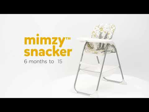 Joie High Chair Mimzy Snacker, Birth to 15 kg - Taupe