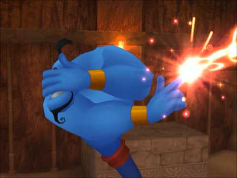 KH1 Cutscenes Part 104 - Jafar Becomes a Genie (English)
