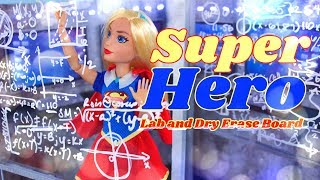 DIY - How to Make: Super Hero Lab PLUS Clear Dry Erase Boards