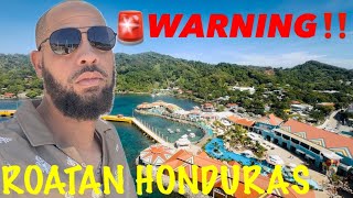 WE TURNED BACK | PORT HONDURAS WARNING | HARMONY OF THE SEAS CRUISE VLOG 