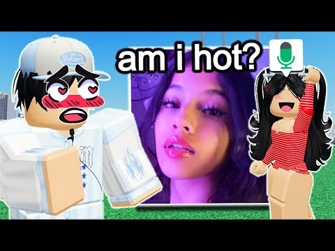 Roblox VOICE CHAT... But Strangers FACE REVEAL 2!