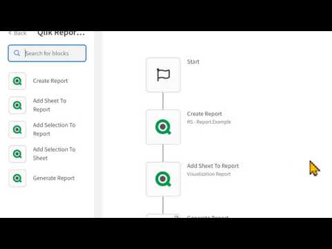 Qlik Reporting Service - Brief Overview and Quick Demo - Part 1