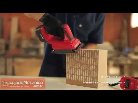 Kit Parafusadeira/Furadeira, Serra Circular, Lixadeira e Lanterna S3 à Bateria 12V - Vídeo