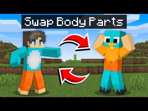 We Swapped Body Parts in Minecraft!
