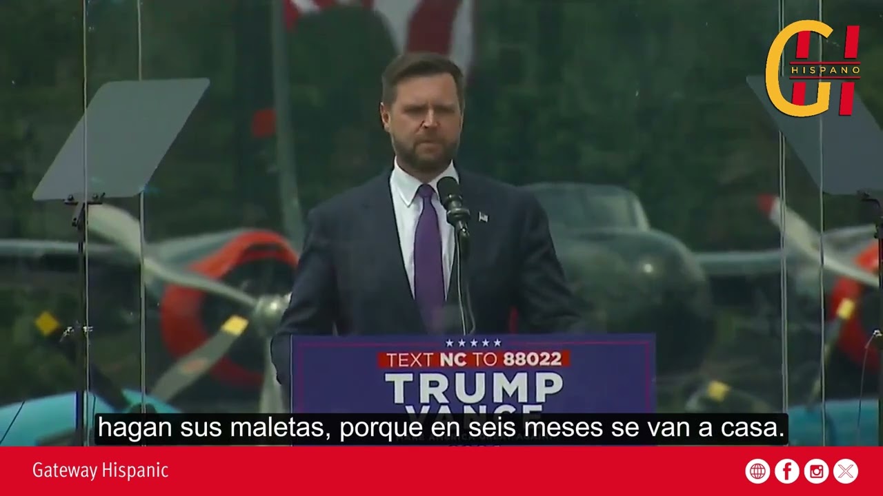 JD Vance envía mensaje a los inmigrantes ilegales delincuentes.