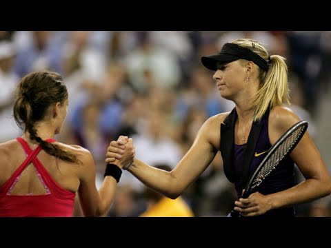 Maria Sharapova vs Iveta Benesova 2010 US Open R2 Highlights