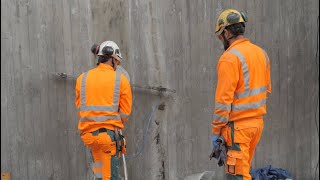 Injektering - Tätning av sprickor i berg och betong