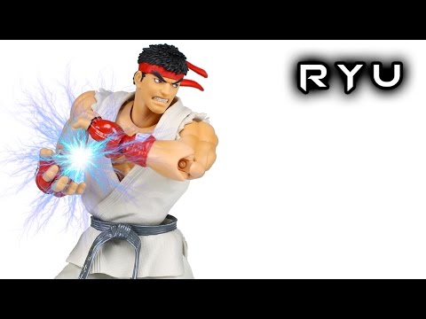 S.H. Figuarts RYU Street Fighter V Action Figure Toy Review