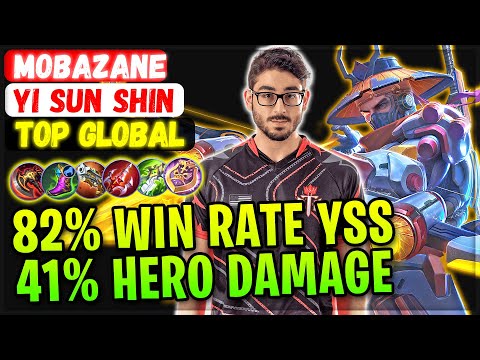 82% Win Rate YSS, 41% Hero Damage [ Former Top 1 Global Yi Sun Shin ] MobaZane  Mobile Legends Build