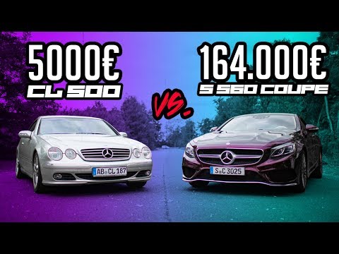 Das S-Coupé - FRÜHER vs. HEUTE | RB Engineering | Mercedes Benz C215 CL 500 vs. C217 S 560 Coupé