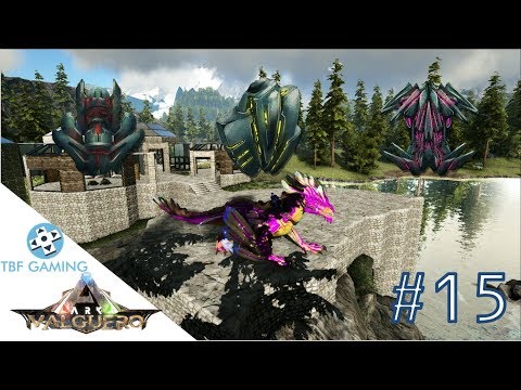 Ark Valguero E15 Rock Drake leveling and 3 artifacts Ark Survival Evolved Valguero Map!