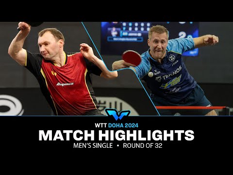 Yaroslav Zhmudenko vs Mattias Falck | MS R32 | WTT Contender Doha 2024