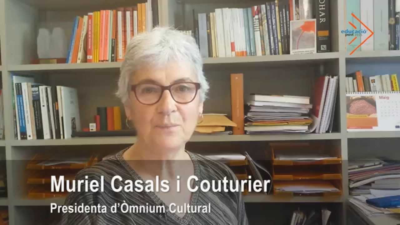 Un país lliure amb una educació lliure que permeti aprendre a viure i a conviure - Muriel Casals