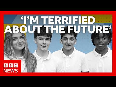 What British teenagers really think about their futures | BBC News