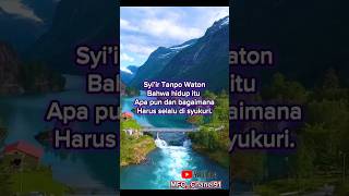 Download lagu SYI’IR TANPO WATON #shortsviral #gusdur #shorts #short #ngajilakukesadaran mp3