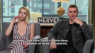 NERVE - Um Jogo Sem Regras | Entrevista com Emma Roberts e Dave Franco