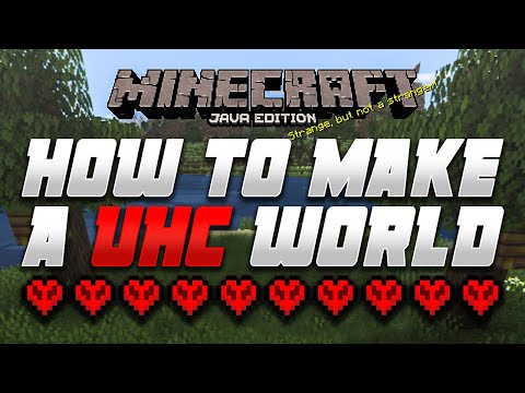 Insane UHC World in Minecraft Java!