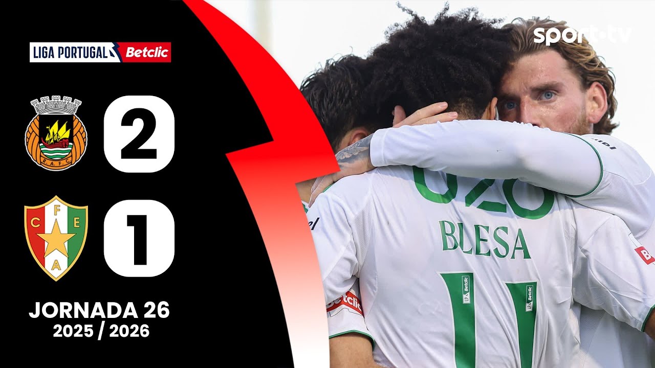 Rio Ave vs CF Estrela Amadora Highlights