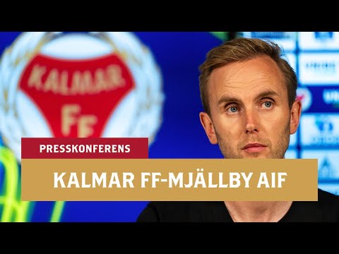 Presskonferens efter Kalmar FF- Mjällby AIF