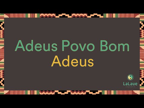 Adeus Povo Bom Adeus