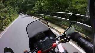 preview picture of video 'Honda XRV 750 Africa Twin test new hd camera'