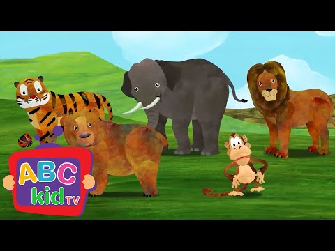 Counting Animals with the Finger Family | Animal Stories for Toddlers - ABC Kid TV | Nursery Rhymes