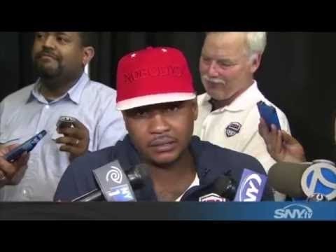 Carmelo Anthony talks about Derrick Rose and Kevin Durant