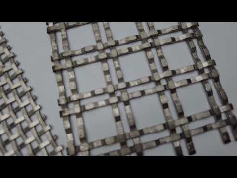 Fine 304 Crimped Wire Mesh Net Ss Wire Mesh