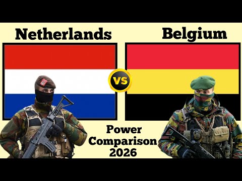 Netherlands vs Belgium Military Power Comparison 2026 | Belgium vs Netherlands Military Power 2026 
