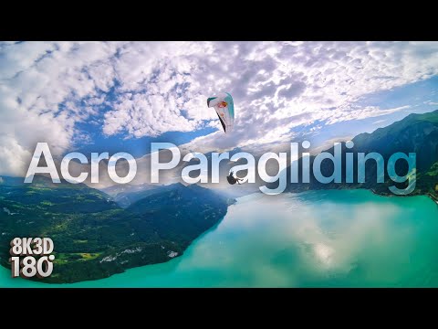 FPV Acro Paragliding | An Extreme 3D VR180 Experience