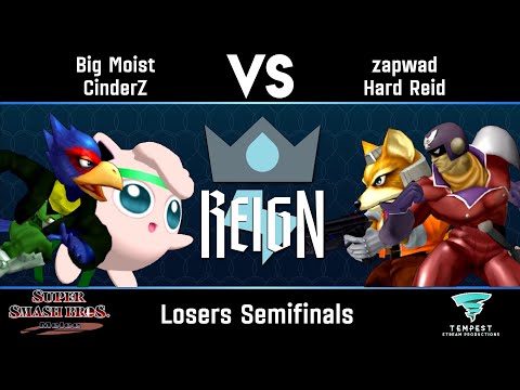 Big Moist & CinderZ vs Zapwad & Hard Reid - Losers Semifinals - Reign X