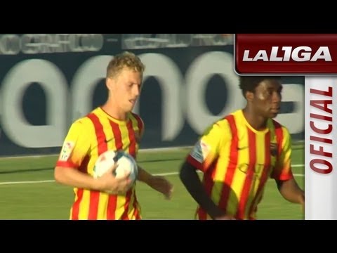 Gol de Dani Nieto (2-1) en Deportivo Mirandés - FC Barcelona B - HD