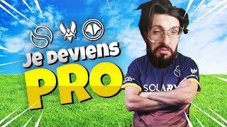 Je deviens joueur pro pour *mon retour* sur fortnite action de folie 😱