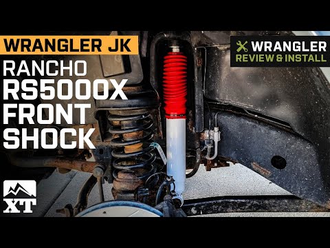 Jeep Wrangler JK Rancho RS5000X Front Shock Review & Install