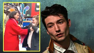 Ezra Miller Faces Backlash After Video Shows Them Choking And Throwing A Woman To The Ground | MEAWW