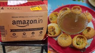 #Panipuri party evening & Experience of #Amazon pantry shopping....