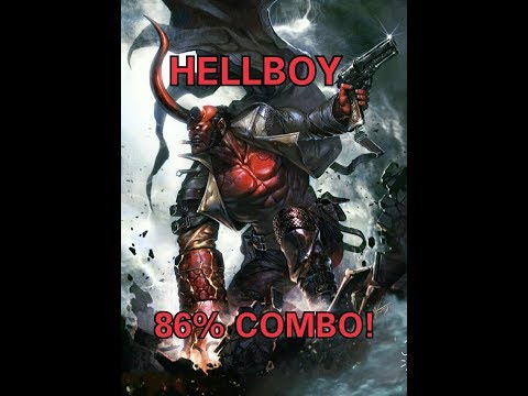 Injustice 2 - HELLBOY'S BIGGEST CORNER COMBO 86%!!! (competitive mode)