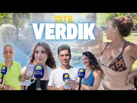 Antalya Hakkında bir çifte daha tatil hediye etti! "10 saniyede 5 ilçe say"