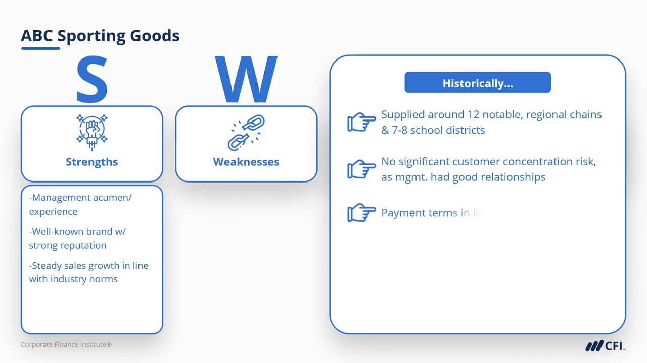 Case Study  ABC Sporting Goods   CFI