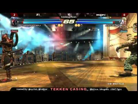 Tekken Casino Vegas 2014 JustFrameJames vs Zeugaru FT3