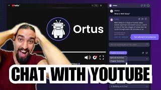 Introducing Ortus - your YouTube AI buddy | ChatGPT Chrome extension